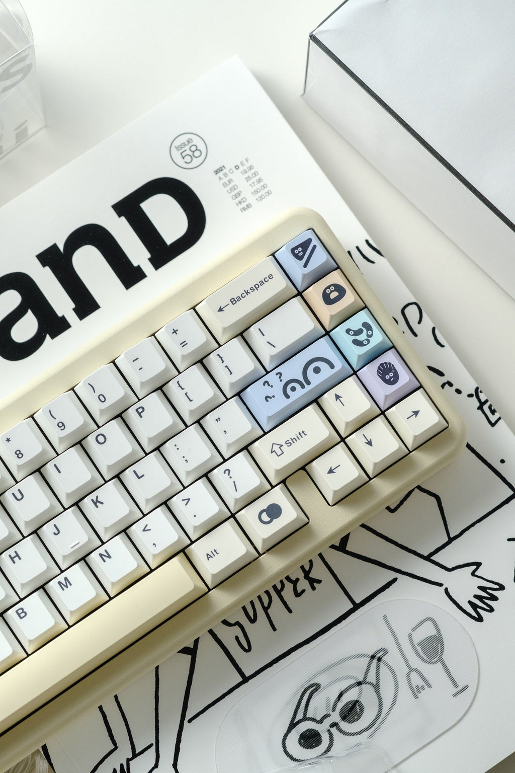 Click Inc Macaron65 Aluminum 65% Hotswap Keyboard