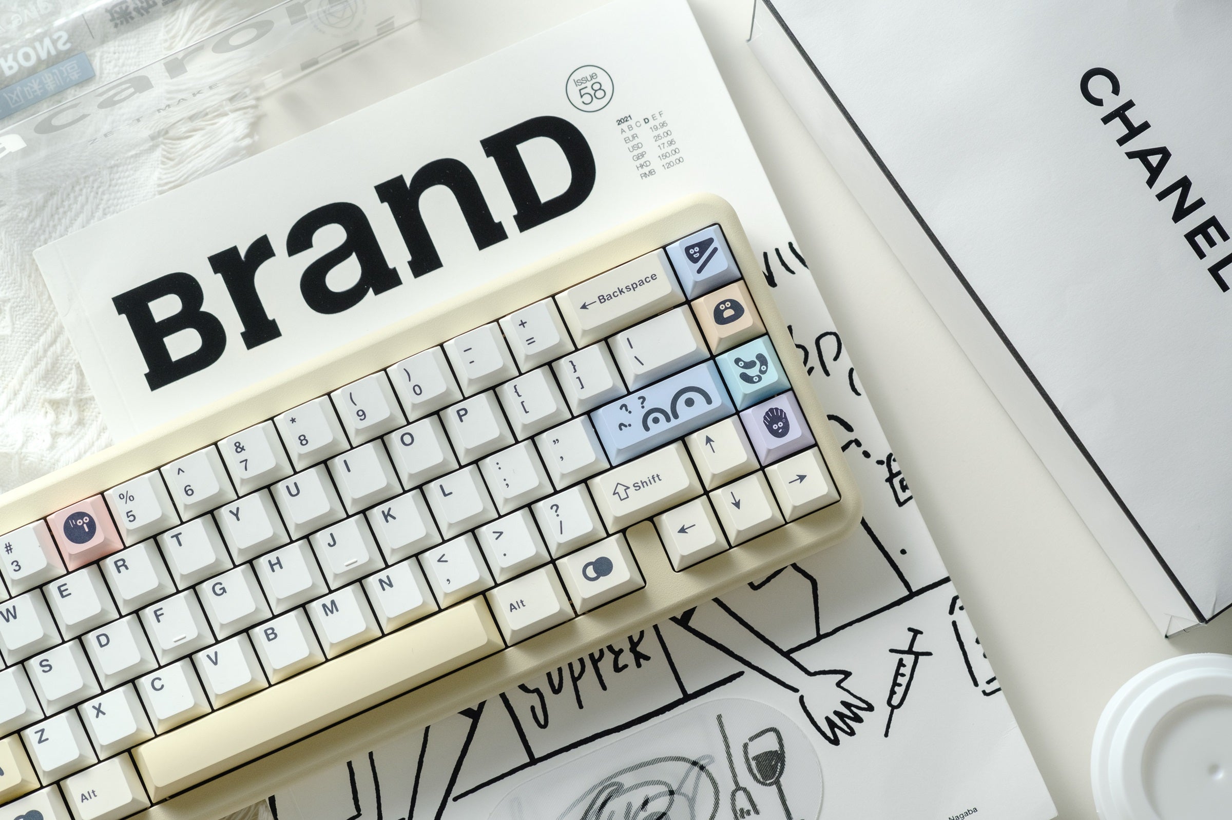 Click Inc Macaron65 Aluminum 65% Hotswap Keyboard