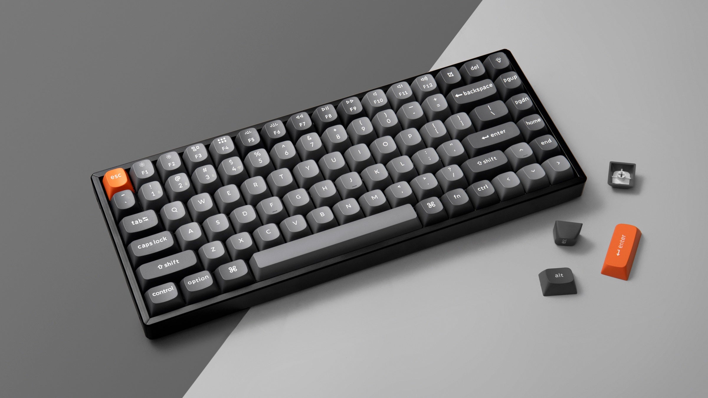 Keychron K2 Max Aluminum 75% Hotswap Wireless RGB Keyboard