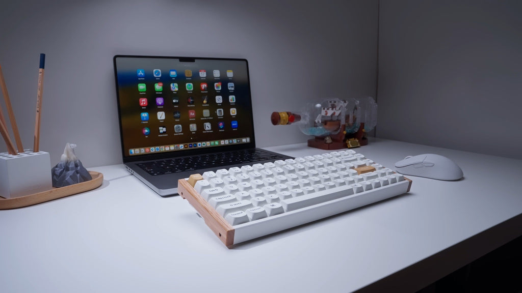 Keychron K2 HE Special Edition 75% Wood Wireless Keyboard