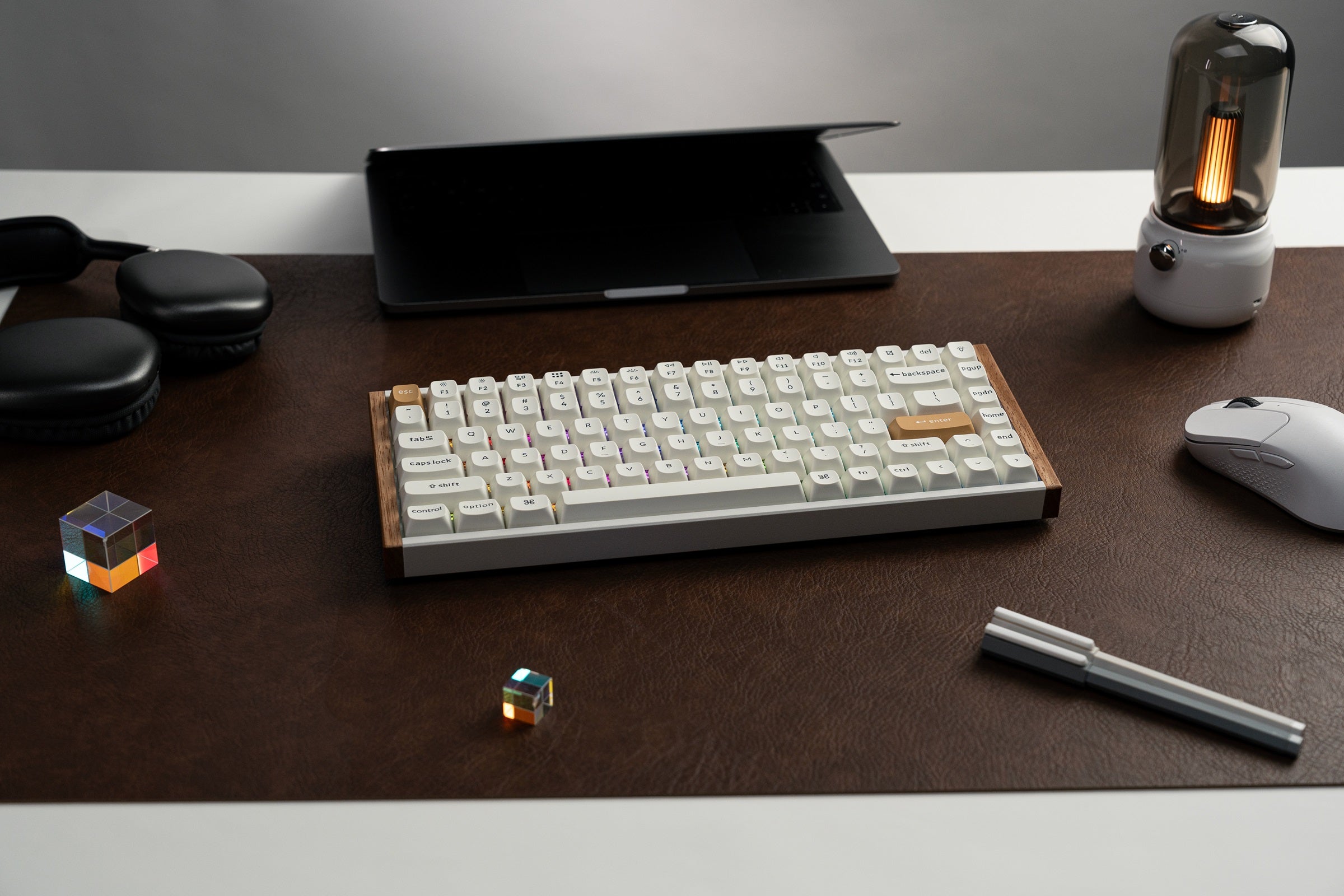 Keychron K2 HE Special Edition 75% Wood Wireless Keyboard