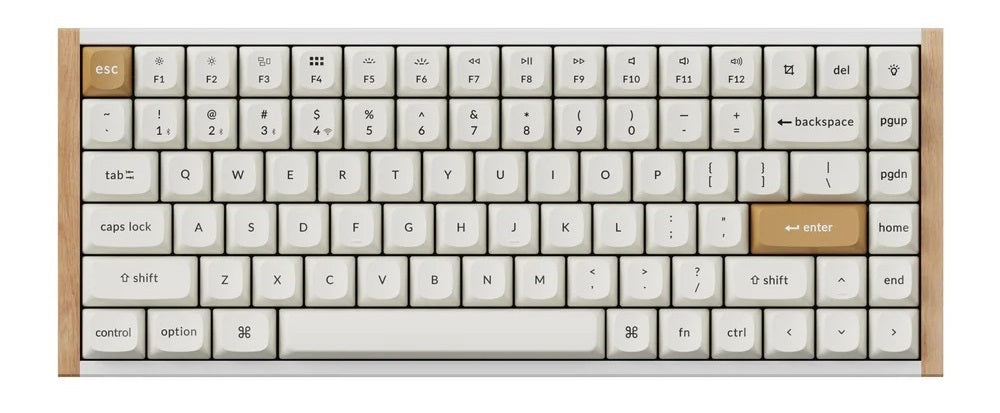 Keychron K2 HE Special Edition 75% Wood Wireless Keyboard