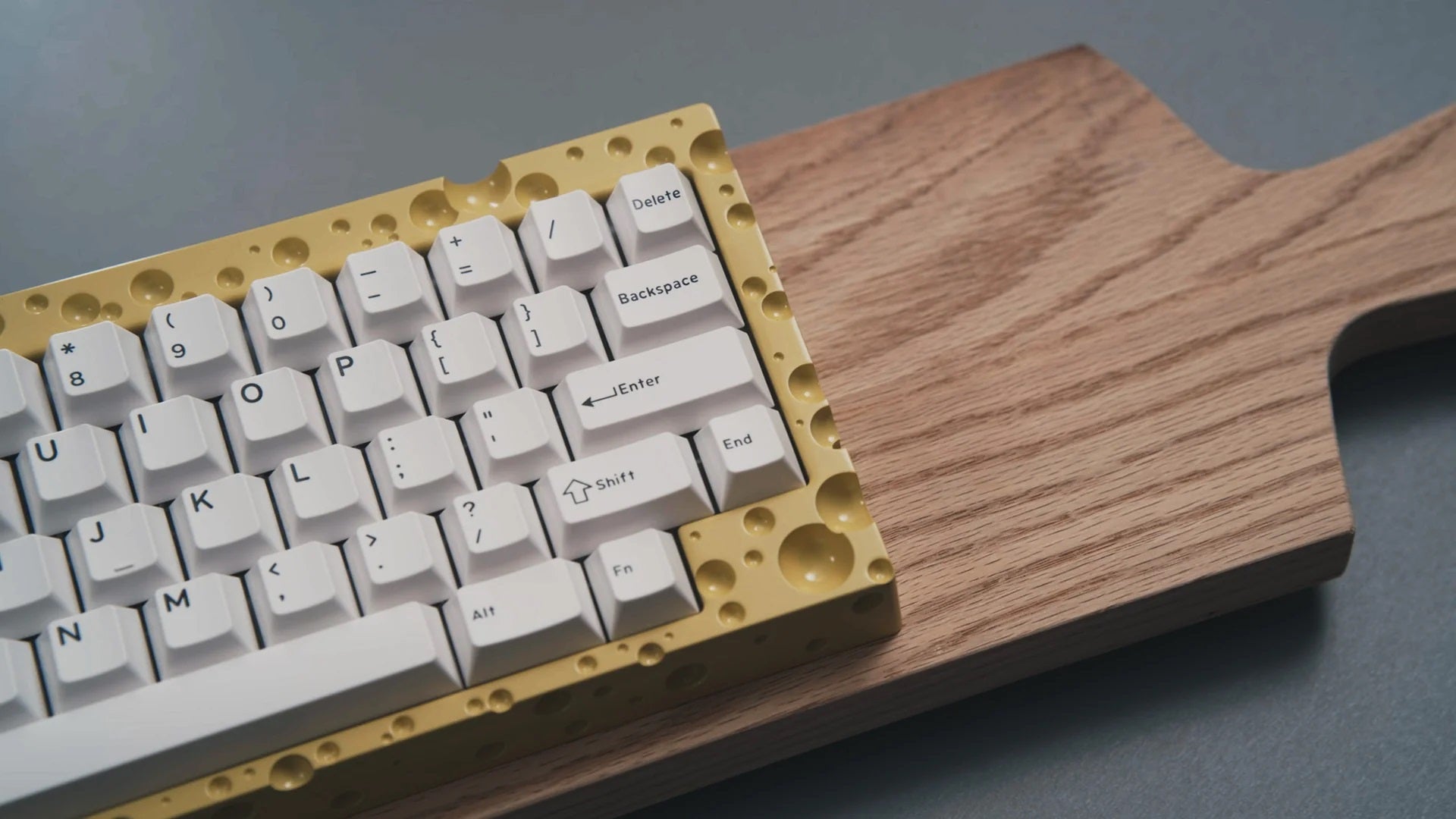Keebwerk Swiss Cheeseboard Barebones DIY Keyboard Kit