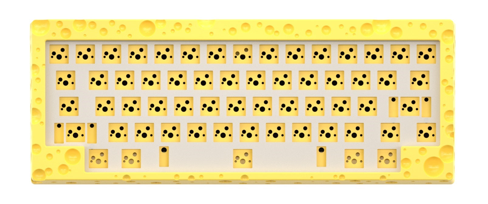 Keebwerk Swiss Cheeseboard Barebones DIY Keyboard Kit