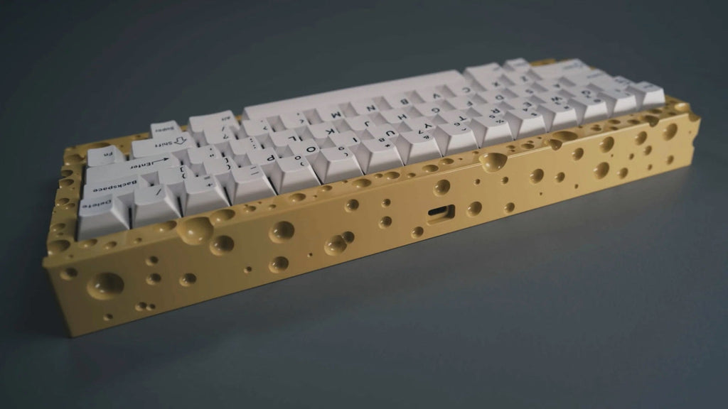 Keebwerk Swiss Cheeseboard Barebones DIY Keyboard Kit