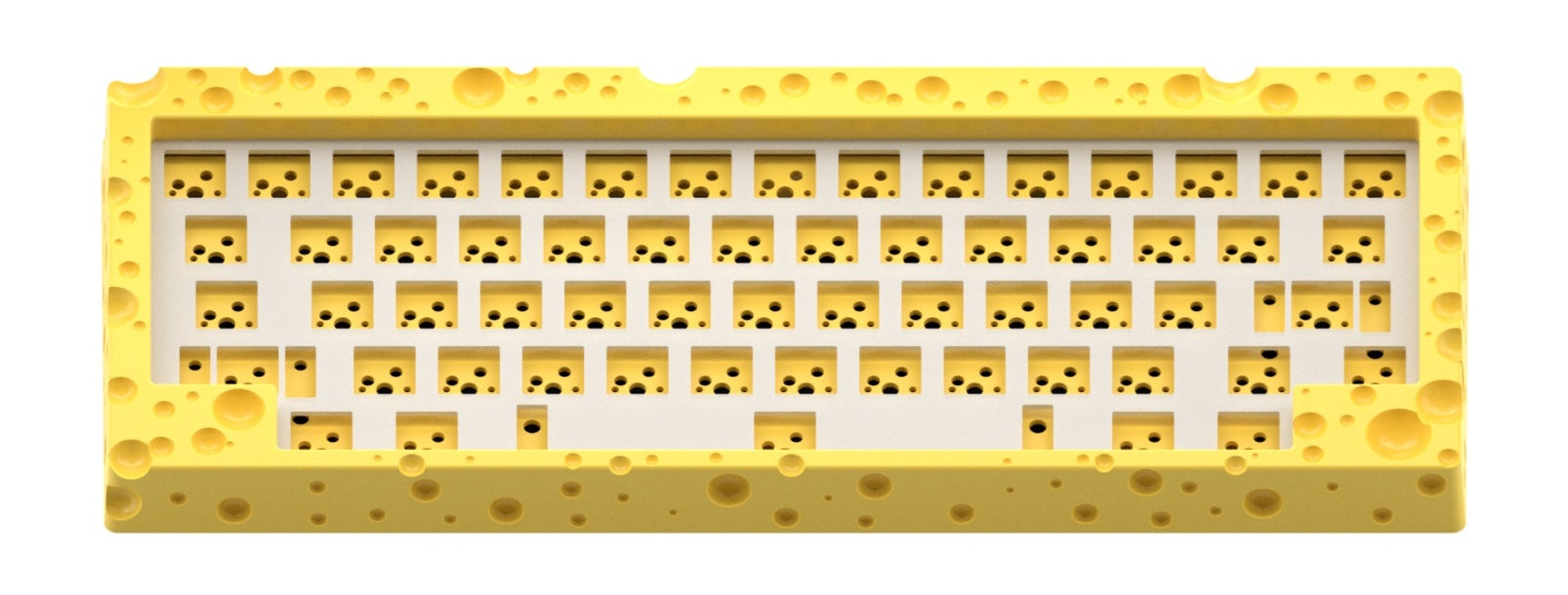 Keebwerk Swiss Cheeseboard Barebones DIY Keyboard Kit