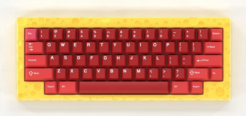 Keebwerk Swiss Cheeseboard Barebones DIY Keyboard Kit