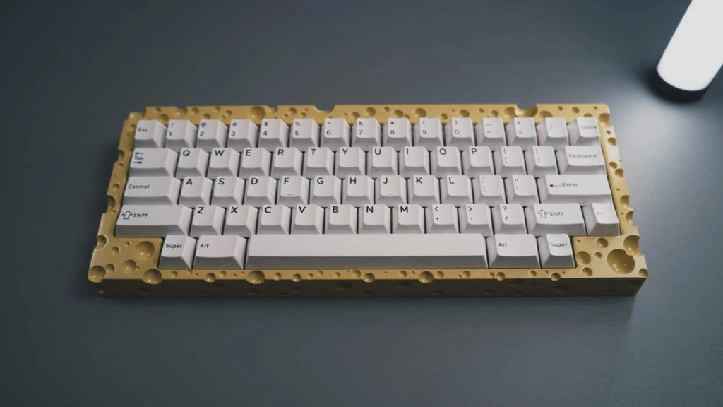 Keebwerk Swiss Cheeseboard Barebones DIY Keyboard Kit