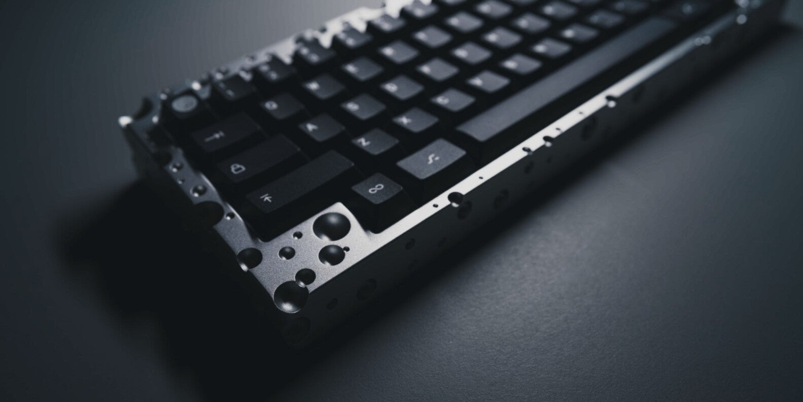 Keebwerk Swiss Cheeseboard Barebones DIY Keyboard Kit