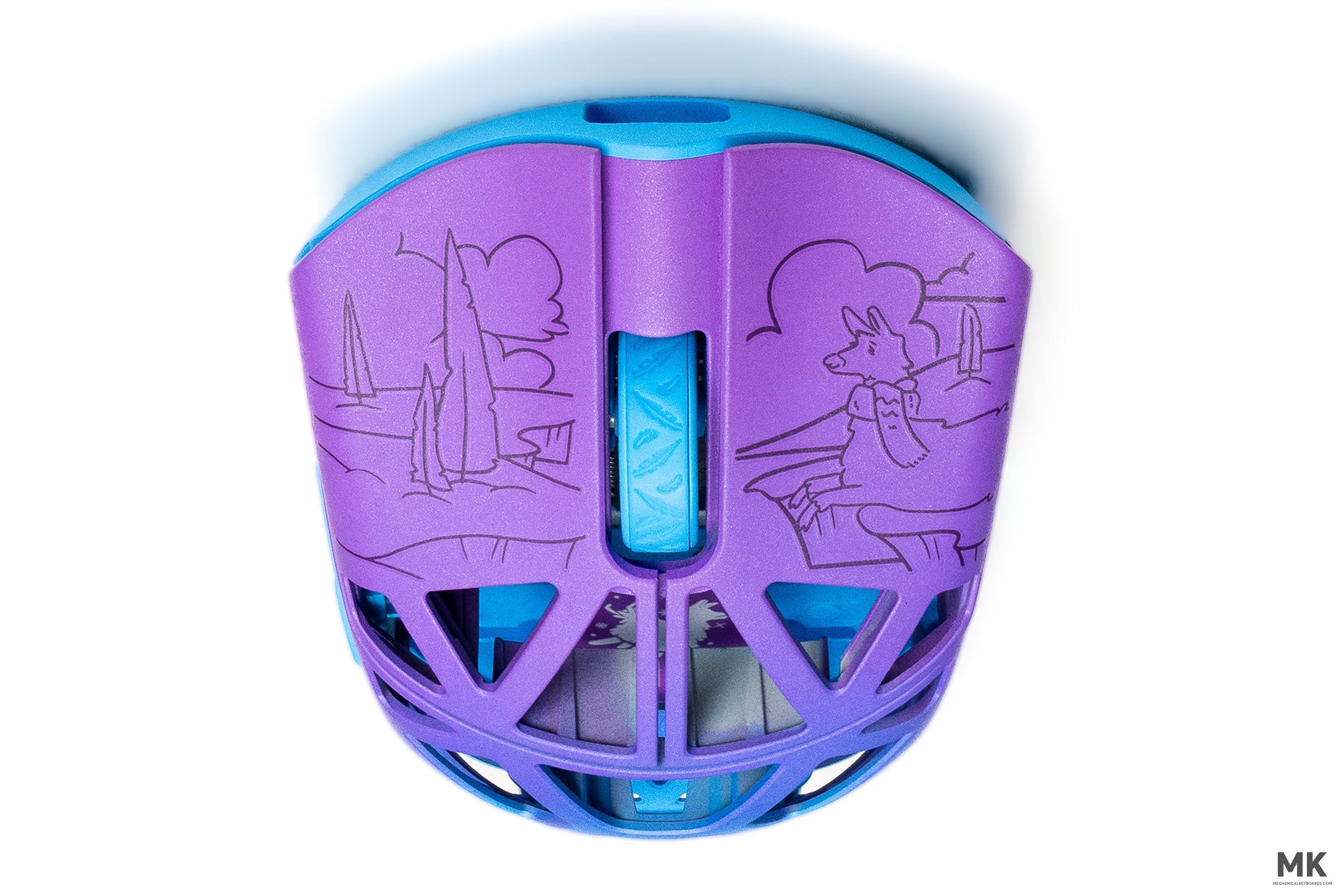 WLMOUSE x MK Frozen Llama Beast X Max 8K Wireless Mouse