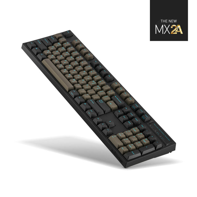 Leopold FC900RBT V2 Graphite Blue Wireless Keyboard