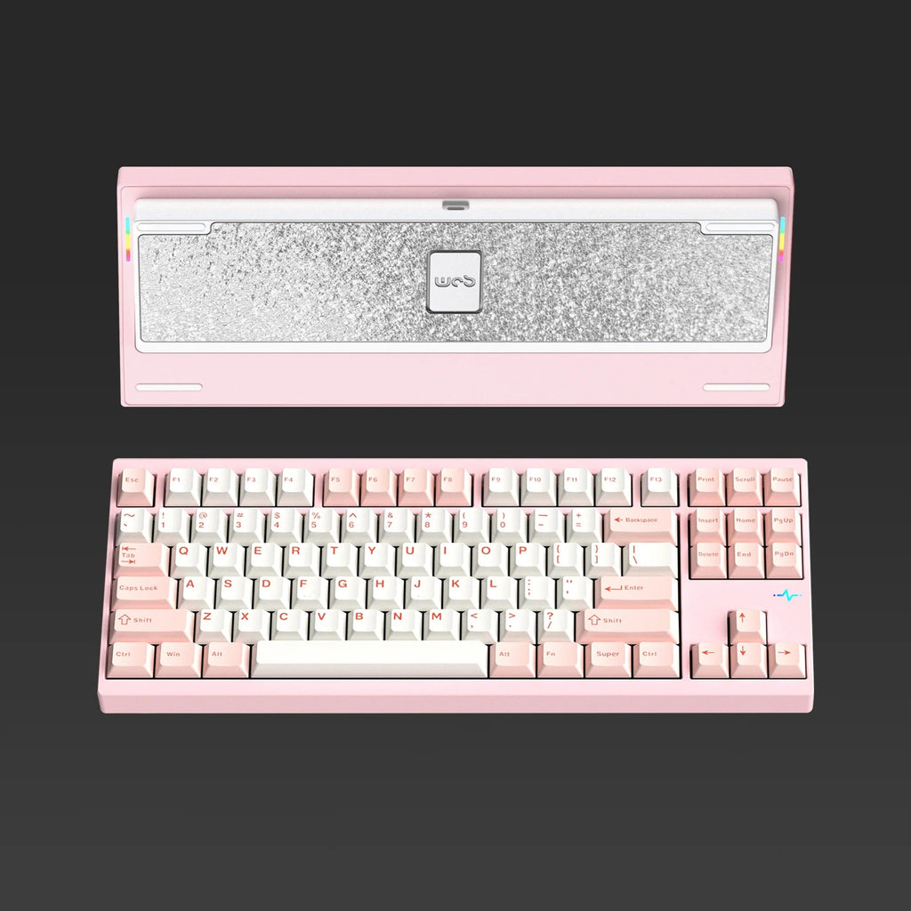 WOBKEY Crush 80 Reboot Pro Aluminum Hotswap Wireless RGB Keyboard