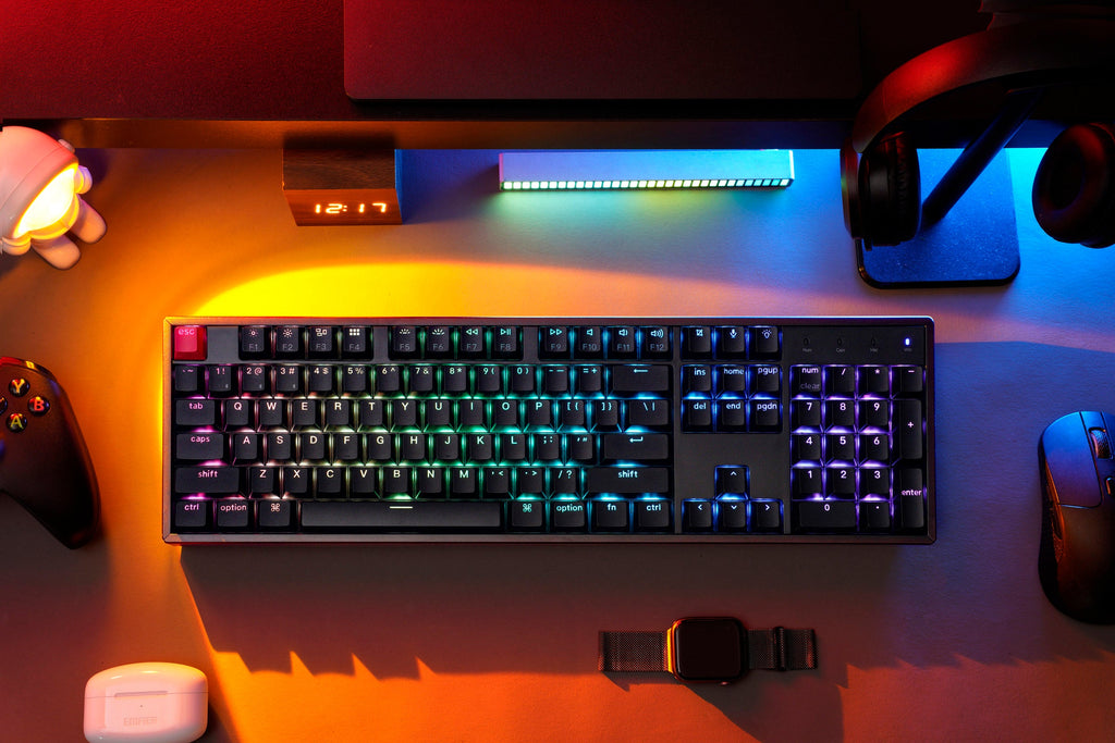 Keychron K10 QMK V2 Aluminum Hotswap Wireless RGB Keyboard