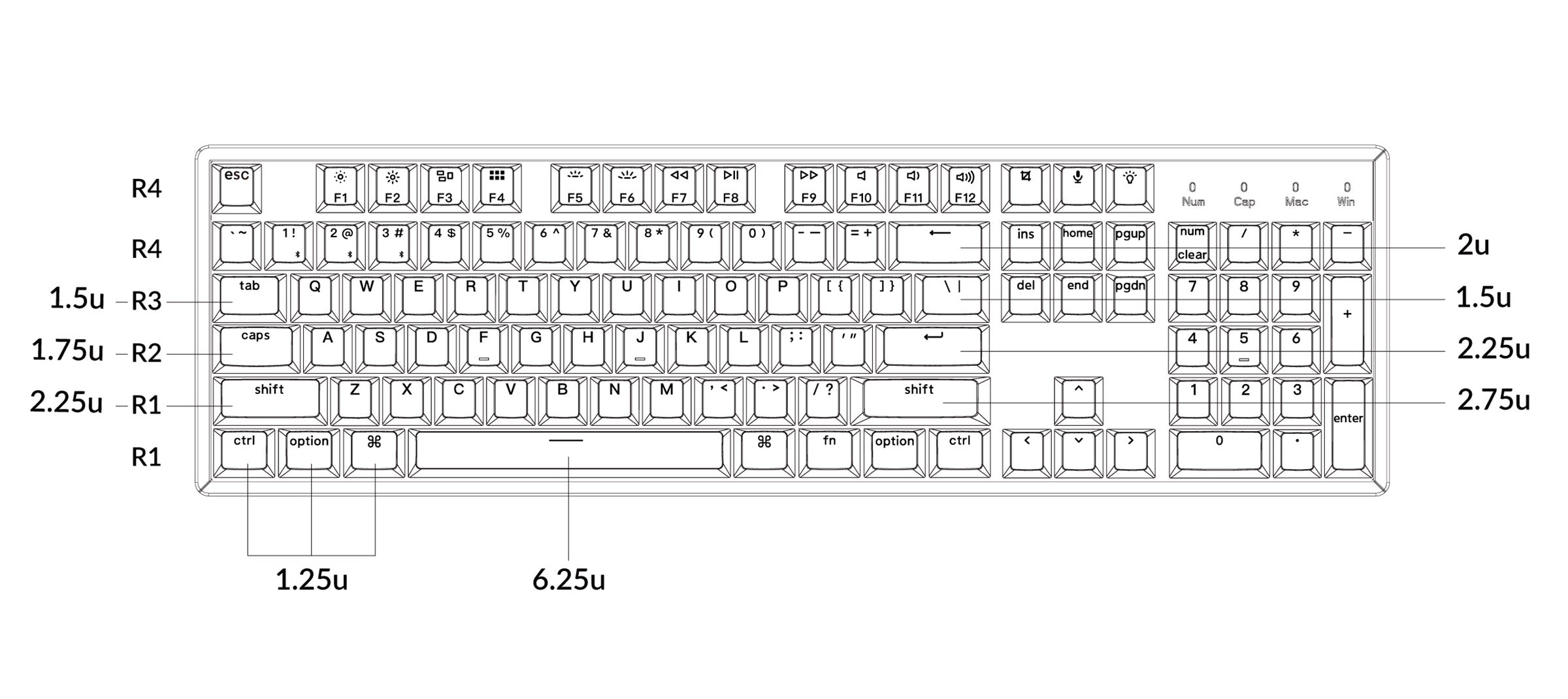 Keychron K10 QMK V2 Aluminum Hotswap Wireless RGB Keyboard