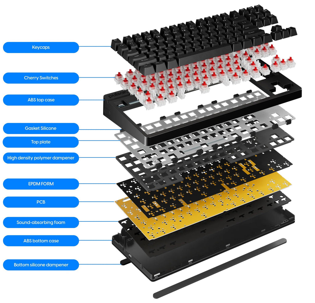 Pulsar Xboard MS 8K TKL Hotswap Keyboard