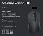 Keychron M3 Black 8K Wireless Mouse