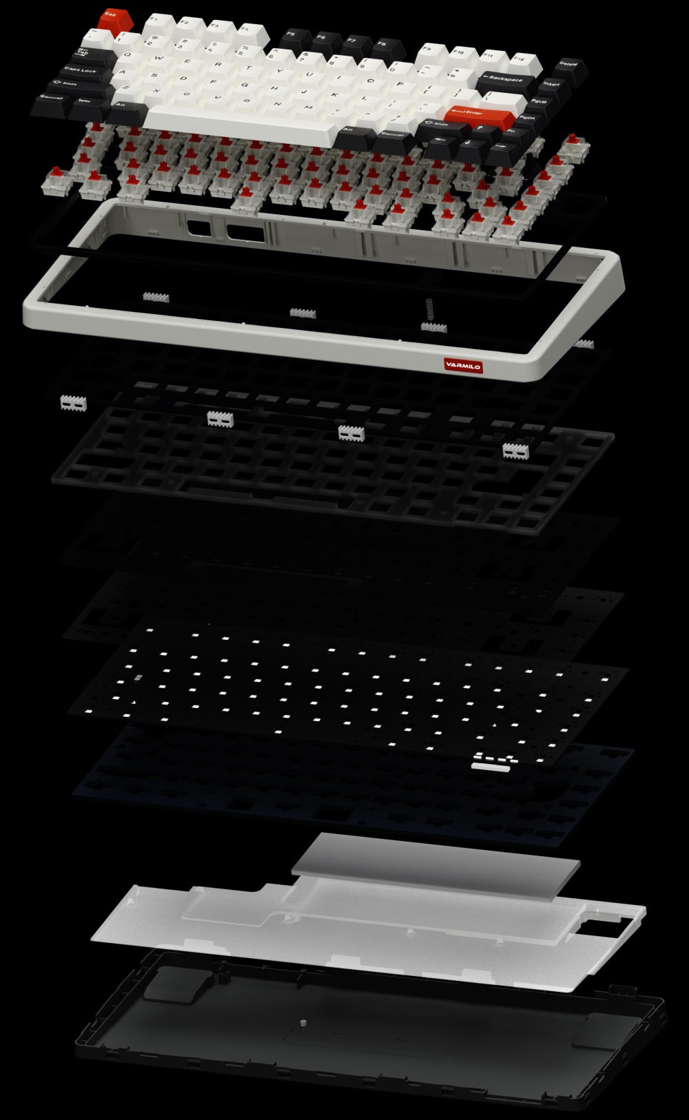 Varmilo Minilo75 Pro Eucalyptus Hotswap Wireless RGB Keyboard