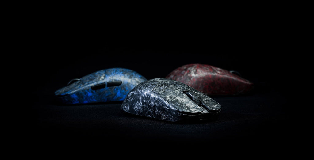 MK x WLMOUSE Ying Forged Carbon Fiber Wireless 8K Mouse