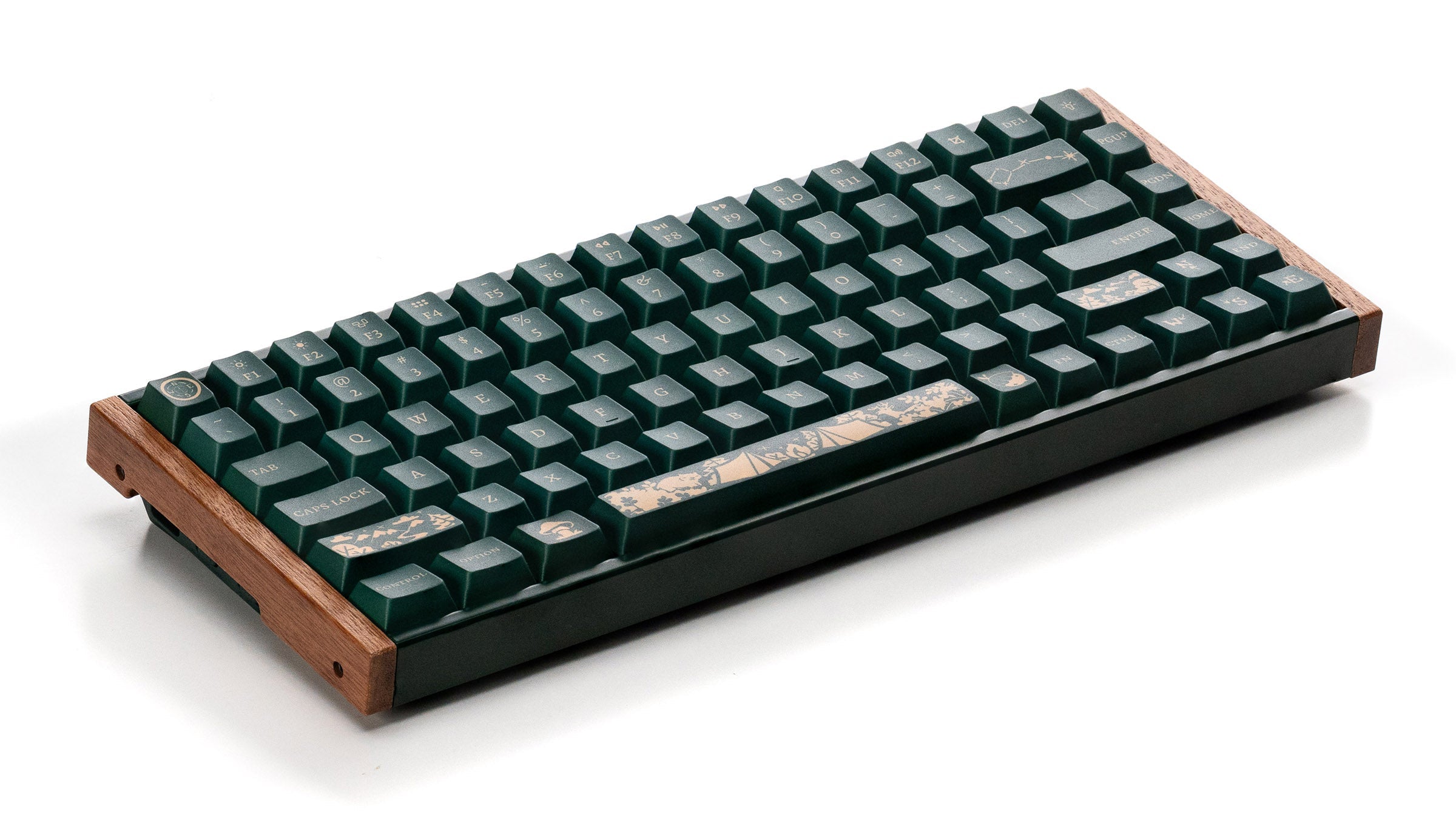 MK x Keychron K2 HE Special Edition Sylvan Hollow 75% Wood Wireless Keyboard