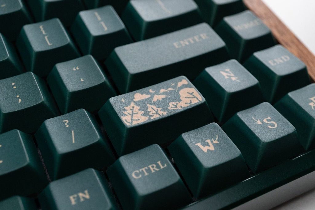 MK x Keychron K2 HE Special Edition Sylvan Hollow 75% Wood Wireless Keyboard