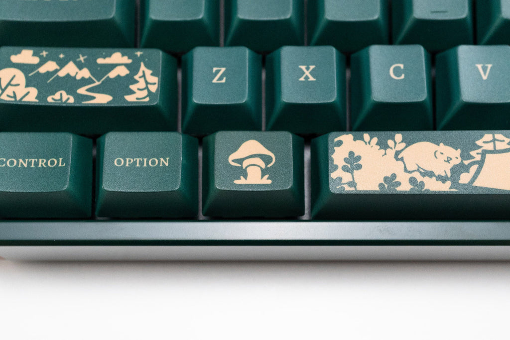 MK x Keychron K2 HE Special Edition Sylvan Hollow 75% Wood Wireless Keyboard