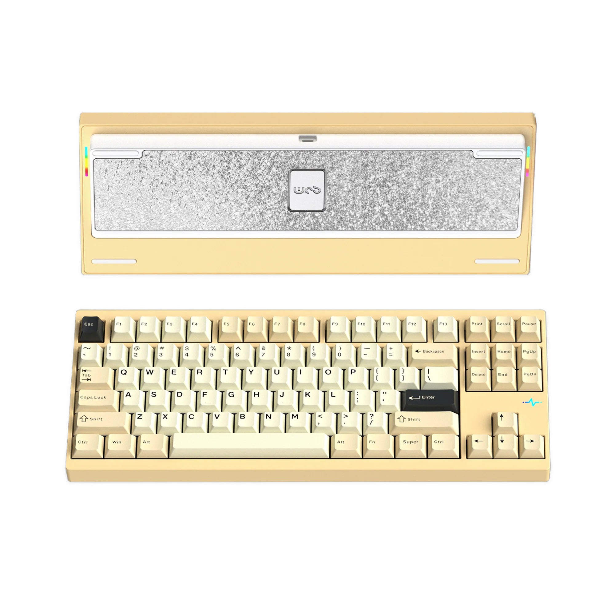 MK x WOBKEY Crush 80 Reboot Pro Non-Flex Edition Aluminum Wireless Keyboard