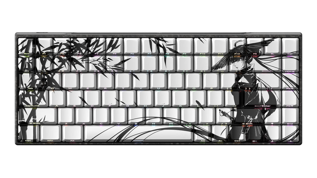 WLMOUSE Ying75 HE 8K Forged Carbon Fiber RGB Keyboard