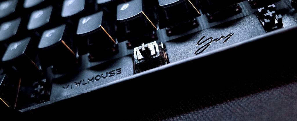 WLMOUSE Ying75 HE 8K Forged Carbon Fiber RGB Keyboard