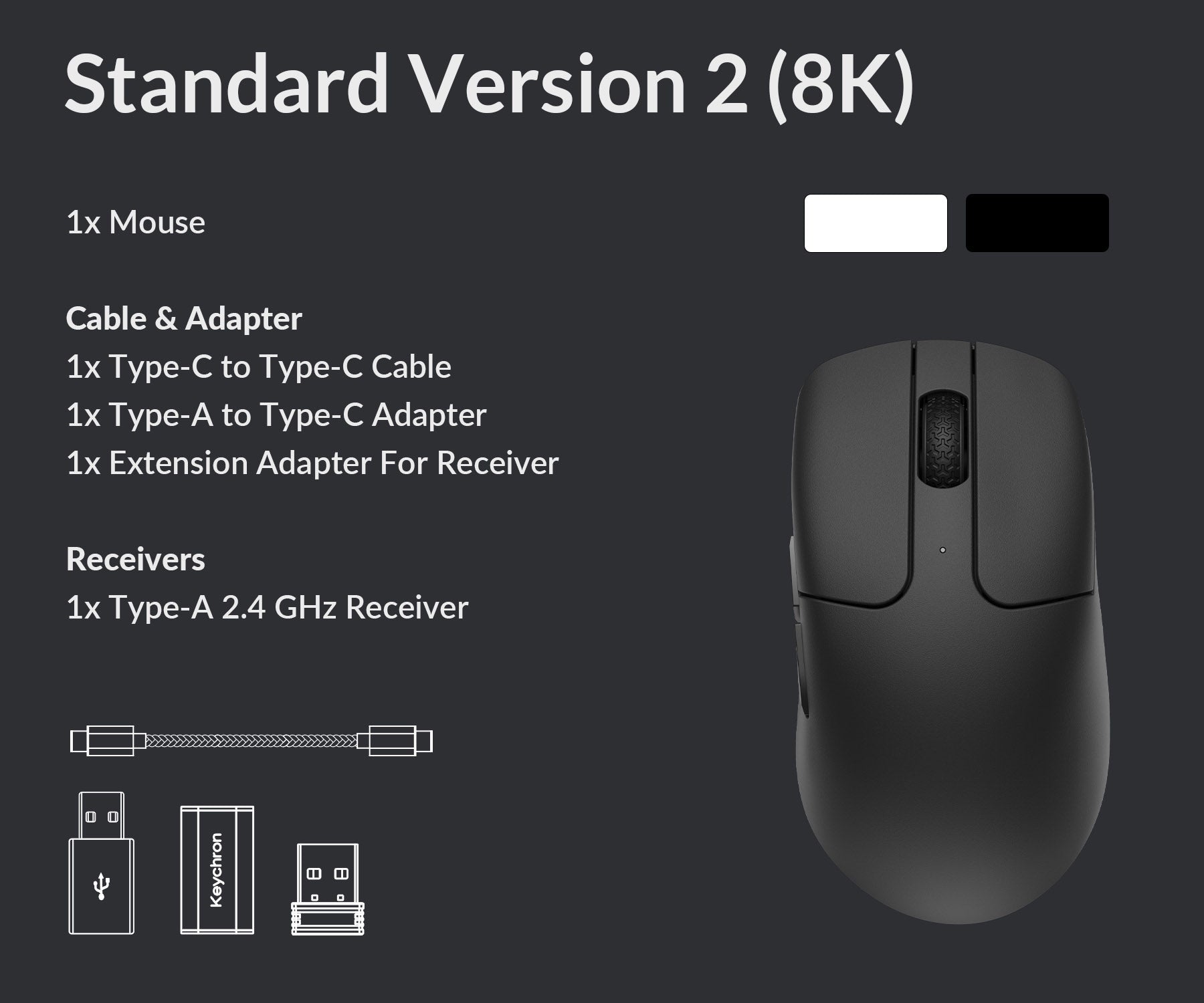 Keychron M2 8K Mouse