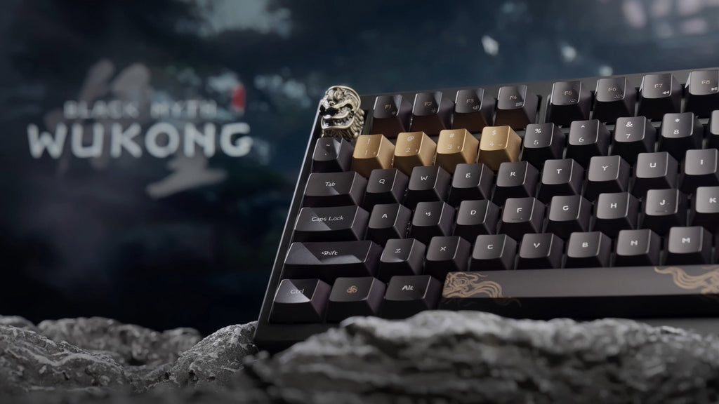 Keychron Black Myth Wukong Aluminum 75% Wireless Keyboard