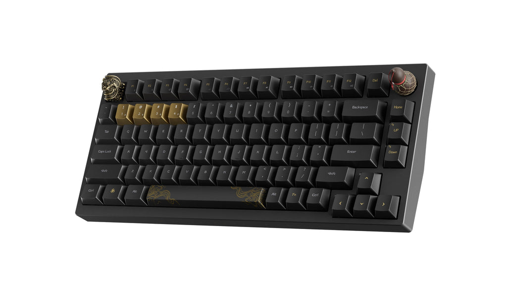Keychron Black Myth Wukong Aluminum 75% Wireless Keyboard