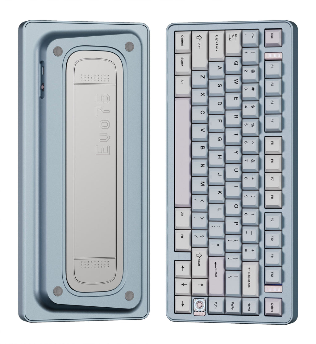 Evoworks Evo75 Aluminum Hotswap Wireless Keyboard