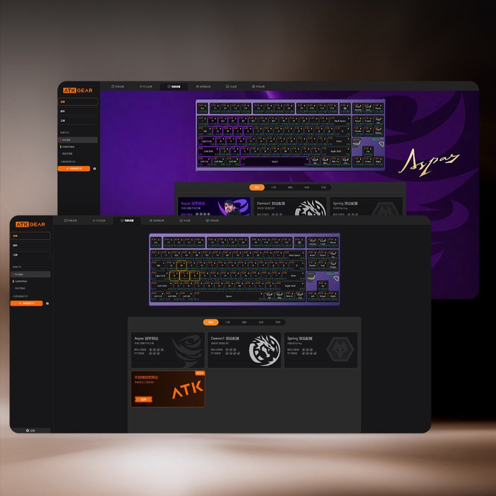 ATK X Qwertykeys Hex80 HE 8K Aluminum Keyboard