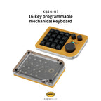 DOIO KB16 Triple Knob Macro Pad Keyboard