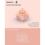 Kailh Prestige Light V2 37g Linear PCB Mount Switch