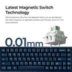 Keychron Q16 HE 8K Magnetic Ceramic 65% Keyboard