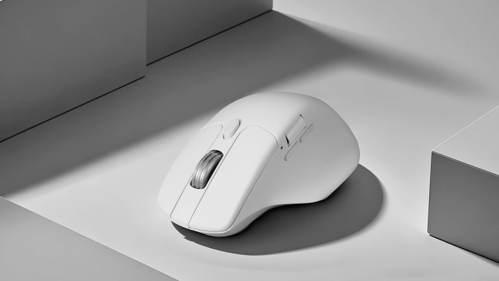 Keychron M6 All Silent Wireless 8K Steel Scroll Wheel Mouse