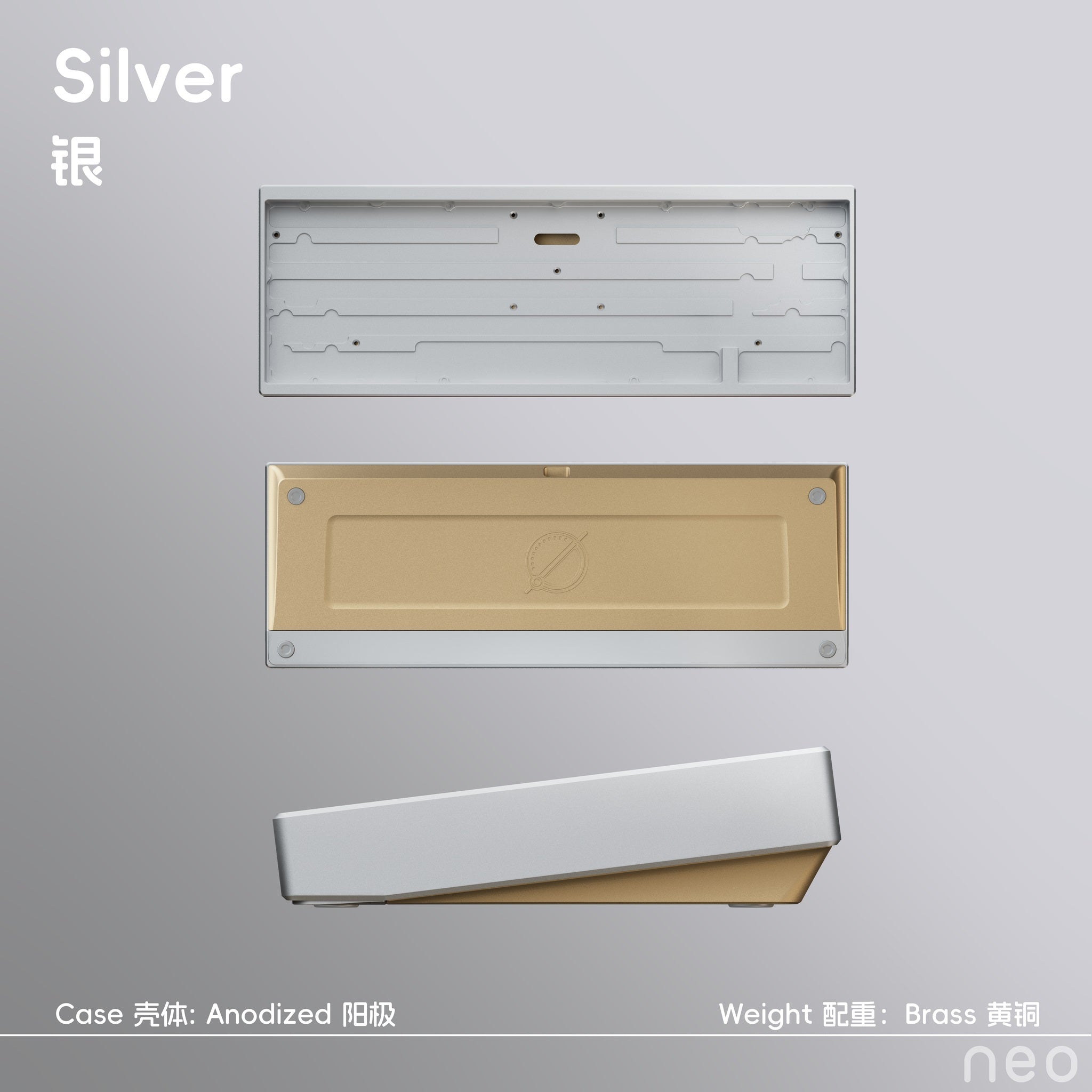 Neo65 Core Plus Aluminum Plateless Barebones Hotswap Wireless DIY Keyboard Kit