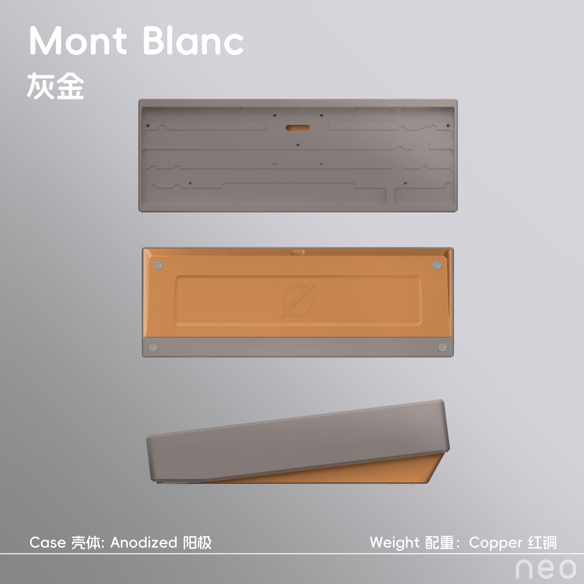 Neo65 Core Plus Aluminum Plateless Barebones Hotswap Wireless DIY Keyboard Kit