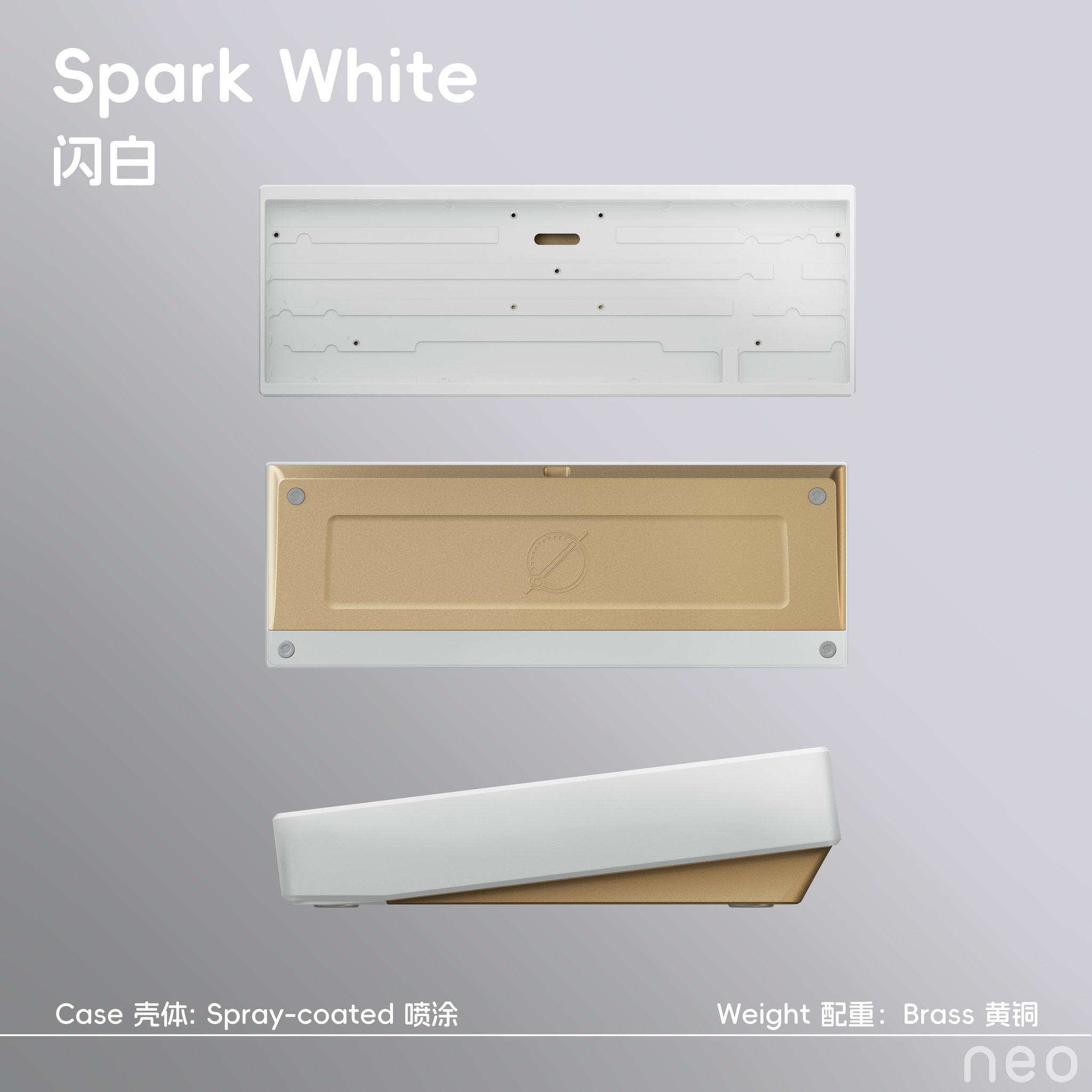 Neo65 Core Plus Aluminum Plateless Barebones Hotswap Wireless DIY Keyboard Kit