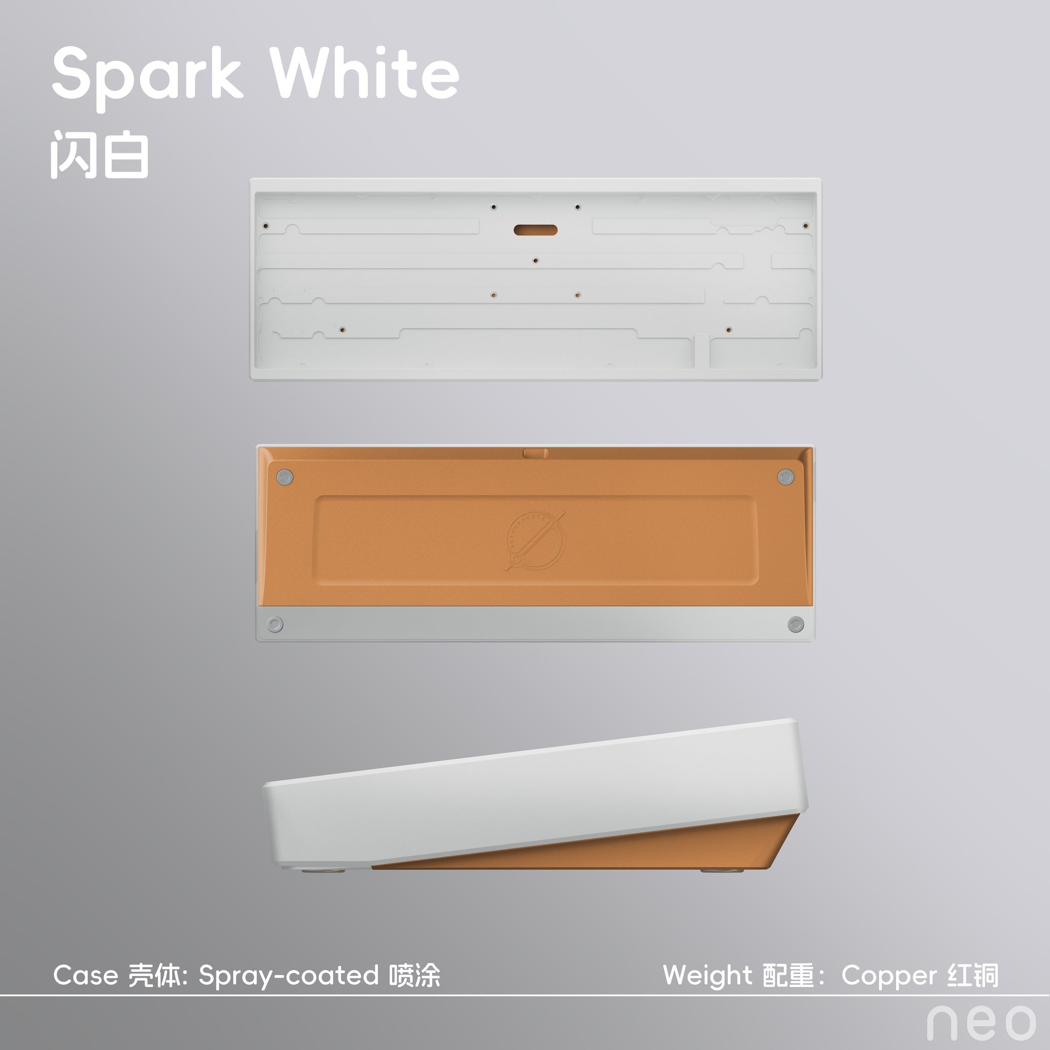 Neo65 Core Plus Aluminum Plateless Barebones Hotswap Wireless DIY Keyboard Kit