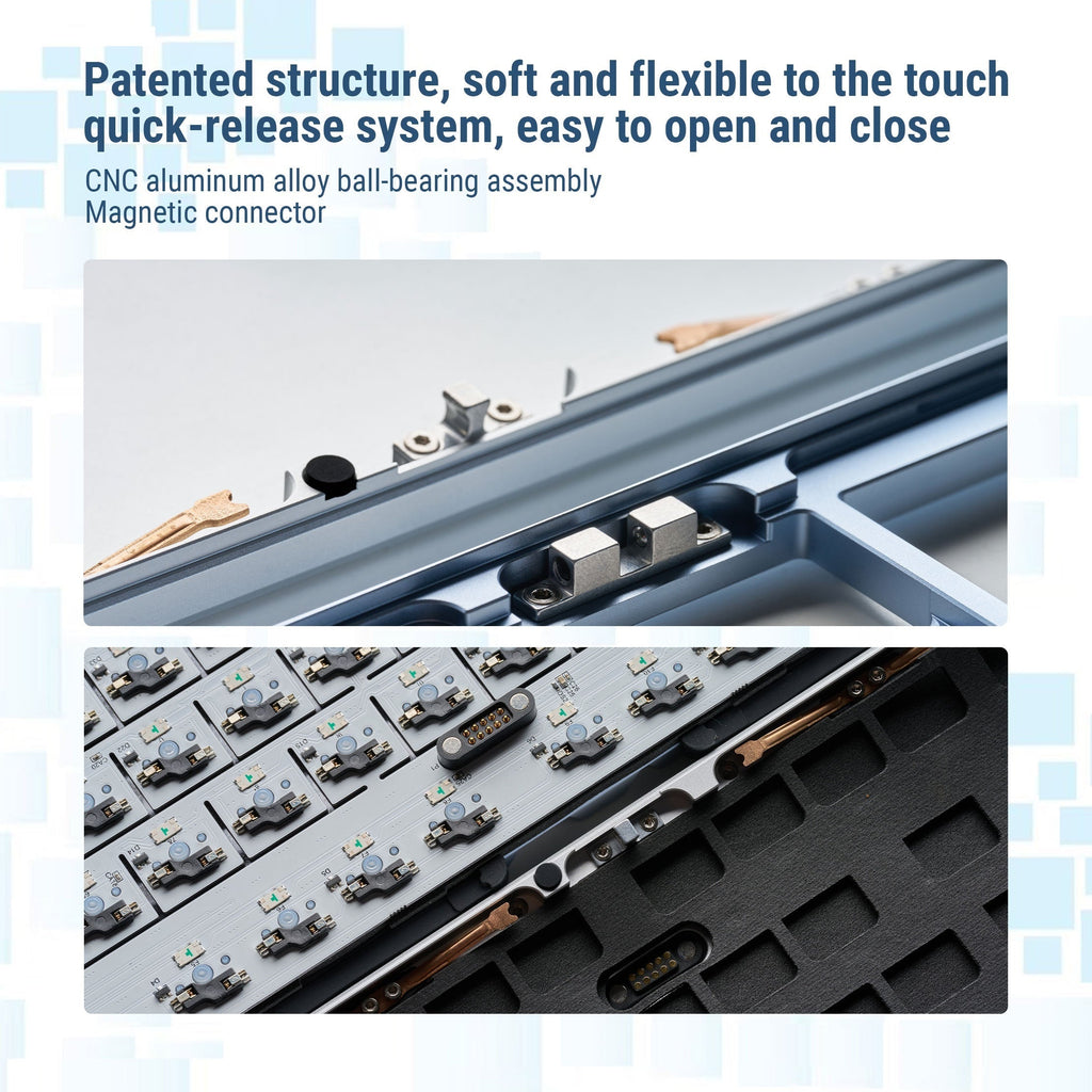 Ticktype DP104 8K Aluminum Wireless RGB Keyboard