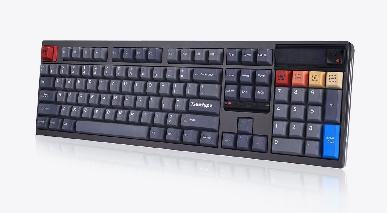 Ticktype DP104 8K Aluminum Wireless RGB Keyboard