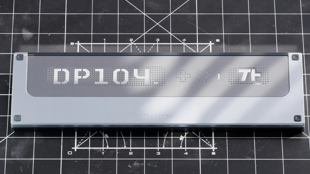 Ticktype DP104 8K Aluminum Wireless RGB Keyboard