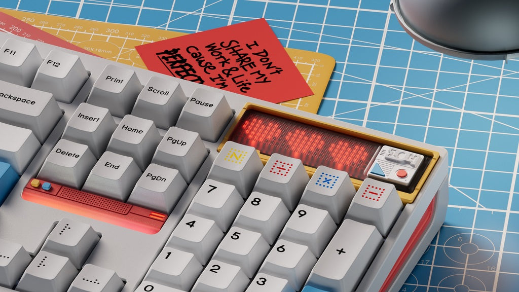 Ticktype DP104 8K Aluminum Wireless RGB Keyboard