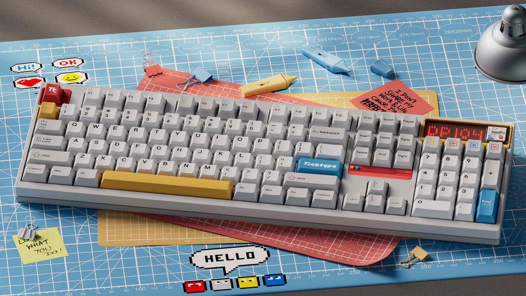 Ticktype DP104 8K Aluminum Wireless RGB Keyboard