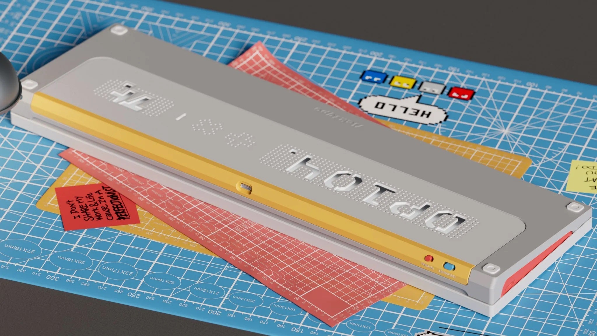 Ticktype DP104 8K Aluminum Wireless RGB Keyboard