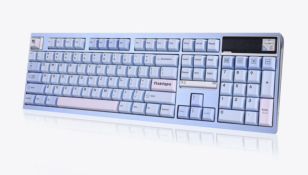 Ticktype DP104 8K Aluminum Wireless RGB Keyboard
