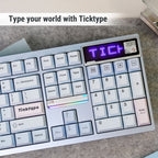 Ticktype DP104 8K Aluminum Wireless RGB Keyboard