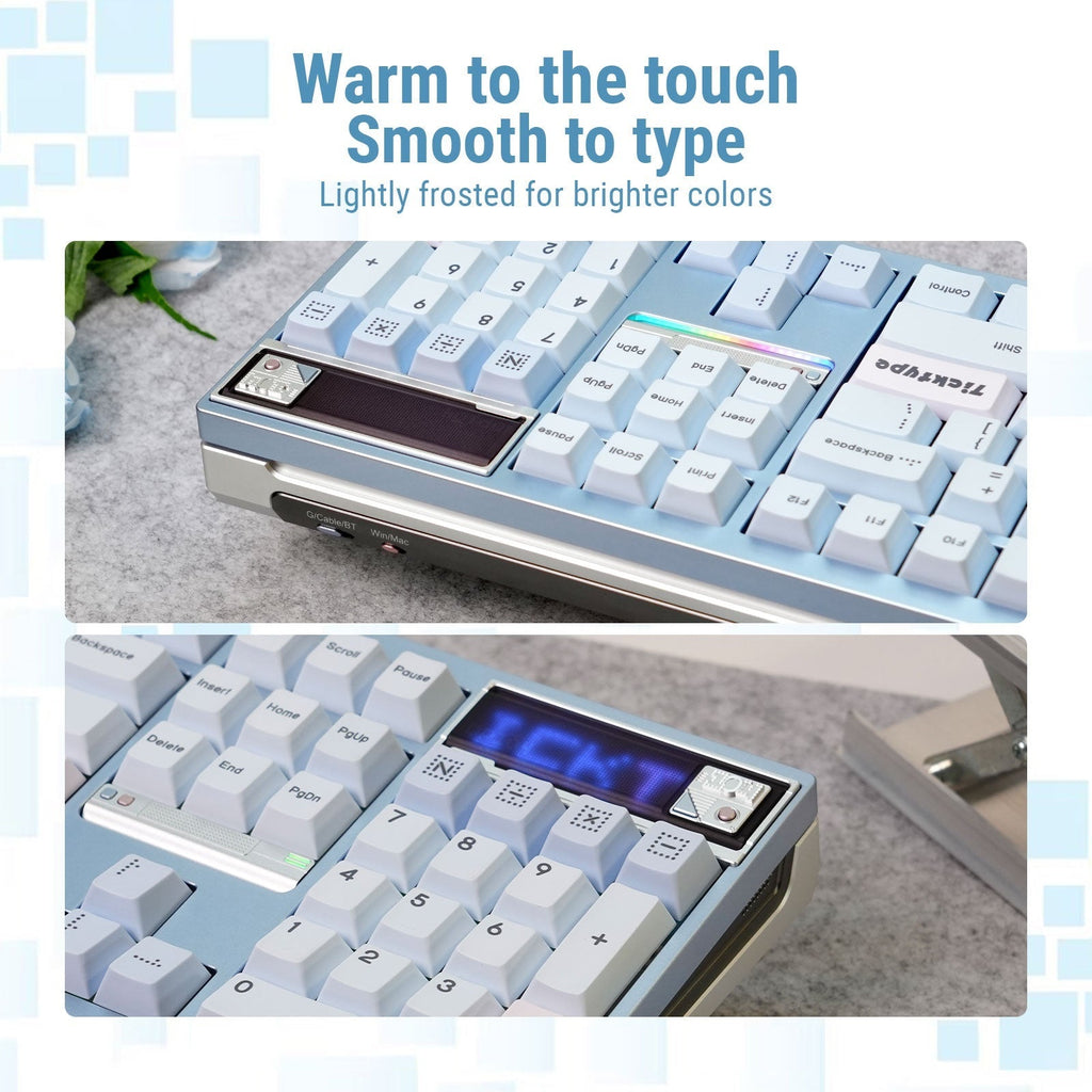 Ticktype DP104 8K Aluminum Wireless RGB Keyboard